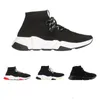 Treinador Hot Sale-Boots Black Red Triple Black Fashion Socks Boots W Shoker Trainer Shoes 36-45