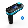 3-i-1 Universal Car Kit MP3-spelare FM-sändare AUX Trådlös bilmodulator Radio 2 USB-laddare + Fjärrkontroll BT66
