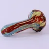 Amazing glass pipe skillful Hookahs manufacture beautifull design 80g spoon smoking pipes 3.5inch