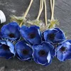 Anemone Real Touch Artificial Flower Wedding Bridal Rose Rose Bouquet Props For Garden Ornement Home Decoration9110574
