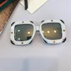Luxe-Populaire nouvelles ventes de lunettes de soleil de concepteur pour les femmes 0481 plaque carrée cadre complet de qualité supérieure dame de mode style généreux lentille uv400