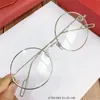 New fashion designer frame round k gold retro vintage style 0158 unisex optical glasses outdoor style can do prescription glasses2170