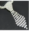 Bling Rhinestone Dog Collars Necktie Full Diamonds Dogs Accessories Necklace For All Dogs Collar For Dogs Cats Pets Products New2815