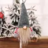 Christmas Handmade Swedish Gnome Scandinavian Tomte Santa Nisse Nordic Plush Elf Doll Toy Table Ornament Xmas Tree Decorations JK1910