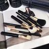 Brand 9 Pcs Makeup Brushes Set Kit Travel Beauty Professional Wood Handle Foundation Lips Cosmetics Makeup Brush tools