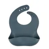 Silicone Baby Bibs Easily Wipe Clean BAP Free Comfortable Soft Waterproof Bib Keeps Stains Off Baby Feeding Tableware