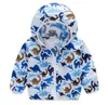 Kids Swimwear Baby Rash Guard Shirts Buggy Bag Suntan Protective Clothing Organizer Anti UV Hooded Coat Cartoon Sunproof Hoodies Tops A5550