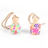 pottery diffuser perfume empty bottle Hanging Car Air Freshener Hot sell 1pc Diffuser Fragrance