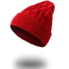 Gorros de punto Gorro Hip Hop Gorro de punto Gorro de lana Gorros elásticos de calle Gorro de lana de invierno Gorro de punto Gorros cálidos de moda 8 colores ZYQ 44