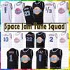 Maglia da uomo Taz 1/3 Tweety Tune Squad Space Jam 1 Bugs Bunny Movie Maglia da uomo per bambini 23 Michael 22 Bill Murray 10 Lola 2 D.duck Basket