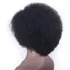 13x6 Afro Kinky Curly Human Hair Peruki Brazylijskie Remy Hair Koronna przednia peruka przedeczkowana z włosami Baby15458802506041