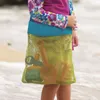 2 Farben-Strand-Netztasche 24 * 24 cm Kinder Spielzeug New Handtuch Netz-Trage Box Tote Kid Kugeltasche Strand Aufbewahrungstasche