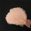 12 ~ 14 "(30-35 cm) plumes d'autruche décoration de fête centres de table de mariage accessoires de cuisine décoration de maison accessoires en tissu pour femmes fournitures de fête