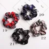 Bandas Scrunchies cabelo Streamer Acessórios Mulheres menina rabo de cavalo titular Elastic Rubber Ropes retro Scrunchie cabelo Ties Hairband 50pcs F307D