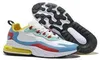 Epische reactie-element 87 Atmos 87 Verjaardag 1 Piet Parra 87 Premium 1 Deluxe Watermeloen Wit Blauw Running Schoenen Sneaker met Doos