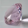 Forma 50mm Crystal Clear Corte Diamante Adornos pisapapeles de cristal de cristal de la gema Display Car Home