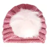 Bébé Filles Boule Tricoté Chapeaux 11 Modèles D'hiver Bonbons Couleur Élastique Indien Chapeau À Tricoter Garçons Enfants Designer Chapeaux De Mode Chaud Chapeaux Tricotés