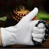 12 Pairs Cotton White Soft Gloves Costume Jewellery Handling Work Hands Protector P7Ding
