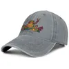 American Hippie 환각 예술 인용 Peace Frog Unisex Denim Baseball Cap Cool Vintage Cute Trendy Hats Peace Frogs SPR2529518