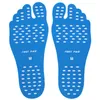 Beach Swim Pool Barefoot Sticker Health Shoes Naked Foot Mat Pads Adesivo antiscivolo Footpads Invisible Footpads Isolamento Protezione Uomo Donna