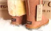 Gratis Verzending 2019 Hoge Kwaliteit BGG Dames Klassieke Tall Womens Laarzen Boot Snow Boots Winter Lederen Laarzen