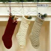 Gebreide Kerst Kousen Breien Sokken Gift Bag Openhaard Xmas Home Party Decor