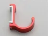 Aluminium Candy Color Coat Hook Hem Förvaring Coat Hook Kläder Hängare Metall Handduk Robe Hook Bathroom Tillbehör