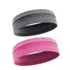 Sports Headbands New Elastic Absorbent Anti-Slip Hair Bands Sweat Headband Sweatband For Sports Yoga Playing Running Workout Gym Exercise