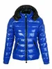 France marque femmes hiver décontracté doudoune manteaux femmes en plein air col de fourrure chaud plume robe hiver manteau outwear vestes M009