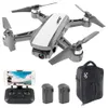 Drone RC sans balais JJRC X9 Heron GPS 5G WiFi FPV avec caméra HD 1080P cardan 2 axes RTF blanc - trois batteries avec sac