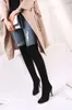 Large Size Sexy Over Knee Boots Multi Colors Choices Kitten Heel Fall and Winter Riding Shoes2387276