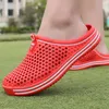 Hot koop-dropshiping Comfortabel zwembad Mannen Strandschoenen Slip op Tuin Klompen Casual Water Douche Slippers Unisex