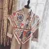 Scarves Wraps Shawls Anchor Korean new Theme Costume Ethnic Clothing summer spring summer 90CM silk twill silk scarf scarf all match sunscreen shawl