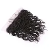 Virgin Indian Human Hair Wet Wavy Weave Bundles 3st med Silk Base Frontal Water Wave 13x4 Silk Top Spets Frontal Stängning med WEEA7700585