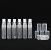 1000pcs Plastic Perfume Spray Empty Bottle 2ML 2G Refillable Sample Cosmetic Container Mini Small Round Atomizer SN448