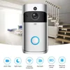 Video Doorbells WiFi HD Vattentät 720p Visuell kamera + 1pcs Dingdong för IOS Night Vision IR Intercom Ring Phone Security