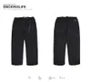 Loose-fit Belt Cropped Pants Men Casual Loose Straight Basic Canvas Trousers Mens Wide-leg Ankle-Length Cargo Pants