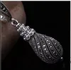 Жемчужные хрустальные серьги подвески ожерелья набор металлический сплав ретро тыква форма серебристые ювелирные изделия для женщин девушка подарок DHL бесплатно