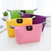 Cosmetic Bag Old Cobbler College Girl Cosmetic Bag Nylon Cloth Color Wash Bags Stylish Zipper Small Bag EEA1300-3
