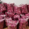 25g50g100g500g DIY Dried Rose Flower Petal Wedding Party Pure natural plant Home decoration Beauty Bathing Soaking fee2651713