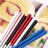 Colorful Fashion Home Kitchen Rrestaurant Dinnerware Stainless Steel Chopsticks Chinese Chopsticks