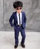 Çocuk Takım Elbise 3 ADET Ceketler Blazerpantsshirts Bebek Erkek Suits Çocuklar Blazer Boys Resmi Suit Düğün Erkek Giysileri Set Için