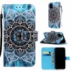 Cartone animato portafoglio in pelle flip stand card fiore panda farfalla custodia per iphone 11 pro max 6 7 8 plus x xs max xr samsung s20 plus ultra s10