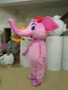 2019 hot sale new Pink elephant mascot costumes props costumes Halloween free shipping