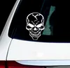 155CM cool skull cracked human head motorcycle helmet sticker CA2374729526