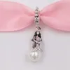 Andy Jewel 925 Srebrne koraliki DSN Luminous Ariel Dangle Charm Charms Fits European Pandora w stylu pandora bransoletki Naszyjnik #7982