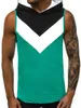 Mode-Mens Sportsvest Sneldrogend Ademend Gestreepte Tank Tops Zomer Running Heren Shorts Mannelijke kleding