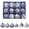 Kerstboom decoratie bal xmas boom ornament DIY opknoping druppels met touw ballen 5.5cm huis kerstversiering