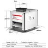 Cortador de carne comercial Máquina automática de corte de repolho Máquina de corte de carne de porco Cortador de carne vegetal Sherder