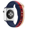 Silicone Stripe Sport Bracelet Soft Hasp Bracelet pour Apple Watch Band 38 mm 40mm 42 mm 44 mm pour Iwatch Strap Series 1 2 3 45297227